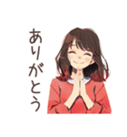ちょうどいい女性★聞き上手な相槌（個別スタンプ：26）