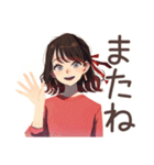 ちょうどいい女性★聞き上手な相槌（個別スタンプ：28）