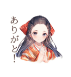 大正女学生のレトロ日常（個別スタンプ：3）
