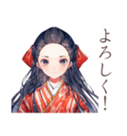 大正女学生のレトロ日常（個別スタンプ：8）