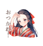 大正女学生のレトロ日常（個別スタンプ：9）