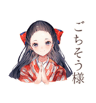 大正女学生のレトロ日常（個別スタンプ：17）