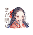 大正女学生のレトロ日常（個別スタンプ：18）
