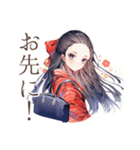 大正女学生のレトロ日常（個別スタンプ：22）