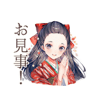 大正女学生のレトロ日常（個別スタンプ：27）