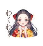 大正女学生のレトロ日常（個別スタンプ：30）