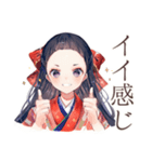 大正女学生のレトロ日常（個別スタンプ：38）