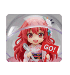 スプーンみなみちゃんカプセルトイ(四角型)（個別スタンプ：3）
