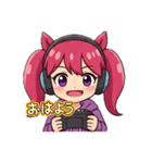使いやすいゲーム女子専用スタンプ（個別スタンプ：5）