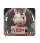うまうまカプセルトイ（個別スタンプ：7）