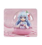 さくらみなみちゃんカプセルトイ2（個別スタンプ：1）