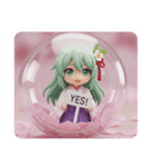 さくらみなみちゃんカプセルトイ2（個別スタンプ：3）