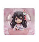 さくらみなみちゃんカプセルトイ2（個別スタンプ：7）