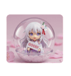 さくらみなみちゃんカプセルトイ2（個別スタンプ：8）
