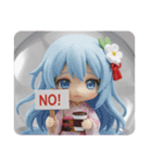 カフェ精霊みなみちゃんカプセルトイ（個別スタンプ：2）