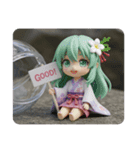 石の上にも三年みなみちゃんカプセルトイ（個別スタンプ：4）