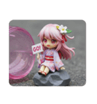 石の上にも三年みなみちゃんカプセルトイ（個別スタンプ：6）