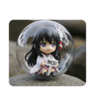 石の上にも三年みなみちゃんカプセルトイ（個別スタンプ：7）