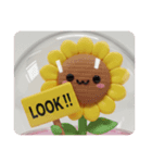 夏のひまわりカプセルトイ（個別スタンプ：1）