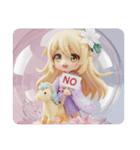 乗馬みなみちゃんカプセルトイ（個別スタンプ：2）