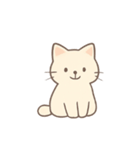 日常生活で使えるねこちゃんスタンプ（個別スタンプ：1）