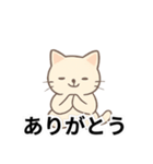 日常生活で使えるねこちゃんスタンプ（個別スタンプ：2）