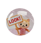 ぐるぐるカプセルトイ(丸型)（個別スタンプ：5）