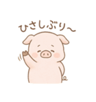 もちぶた日和（日常使い）（個別スタンプ：1）