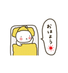 ぽちゃ。ぽちゃ。しろ。夏。（個別スタンプ：3）
