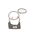 ぽちゃ。ぽちゃ。しろ。夏。（個別スタンプ：39）