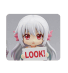 人魚っぽい精霊みなみちゃんカプセルトイ（個別スタンプ：6）
