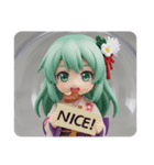 ハンバーグ精霊みなみちゃんカプセルトイ（個別スタンプ：3）