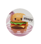 ハンバーガーカプセルトイ(丸型)（個別スタンプ：5）