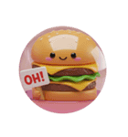 ハンバーガーカプセルトイ(丸型)（個別スタンプ：7）