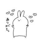しんぷるな うさぎちゃん（個別スタンプ：11）
