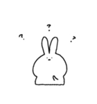 しんぷるな うさぎちゃん（個別スタンプ：13）