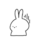 しんぷるな うさぎちゃん（個別スタンプ：14）