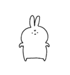 しんぷるな うさぎちゃん（個別スタンプ：15）