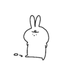 しんぷるな うさぎちゃん（個別スタンプ：16）