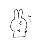 しんぷるな うさぎちゃん（個別スタンプ：17）