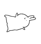 しんぷるな うさぎちゃん（個別スタンプ：18）