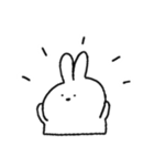 しんぷるな うさぎちゃん（個別スタンプ：25）