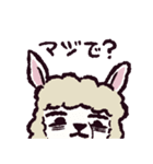 アルパカです.（個別スタンプ：31）