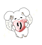 うさぎさん 2025 「天使ちゃん」（個別スタンプ：8）