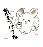 うさぎさん 2025 「天使ちゃん」（個別スタンプ：10）
