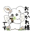 うさぎさん 2025 「天使ちゃん」（個別スタンプ：14）