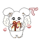 うさぎさん 2025 「天使ちゃん」（個別スタンプ：32）