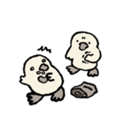 もちもちのおともだち【セピア】（個別スタンプ：12）