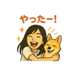 さきとハニの仲良しスタンプ（個別スタンプ：11）