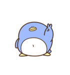 デブぺんぎん（リアクションおデブ）（個別スタンプ：1）